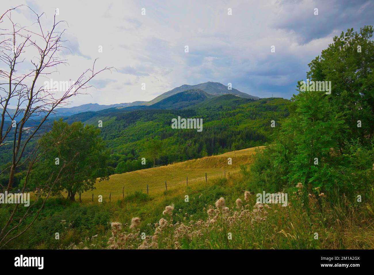 Monte Cimone in Emilia-Romagna. Foto Stock