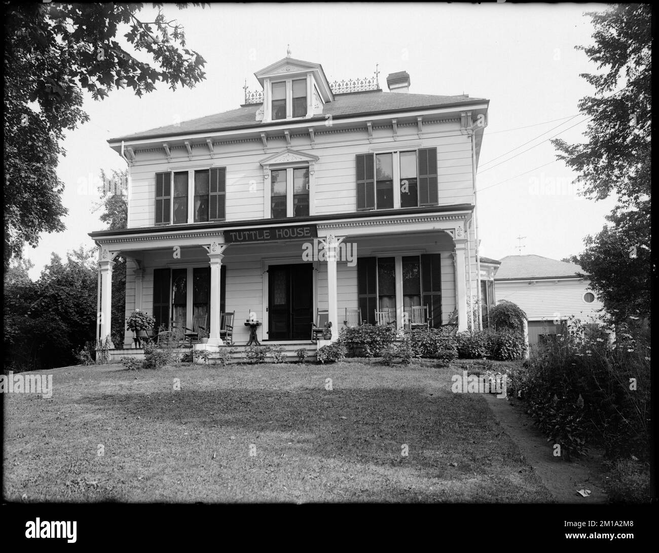 Tuttle House, Grampian Way, Dorchester, Mass. , Case, edifici storici. Collezione Leon Abdalian Foto Stock