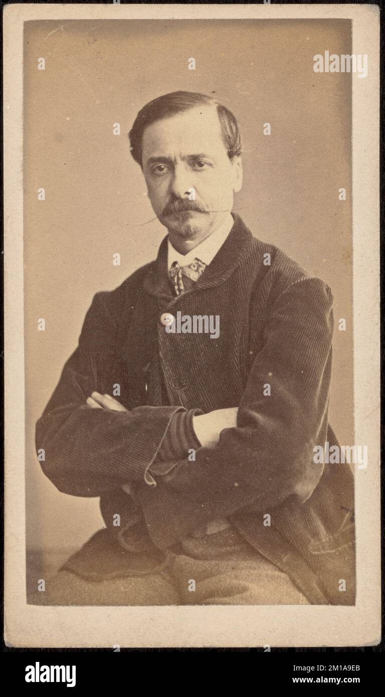 Uomo non identificato , Collezione Alexandre Benois Foto Stock