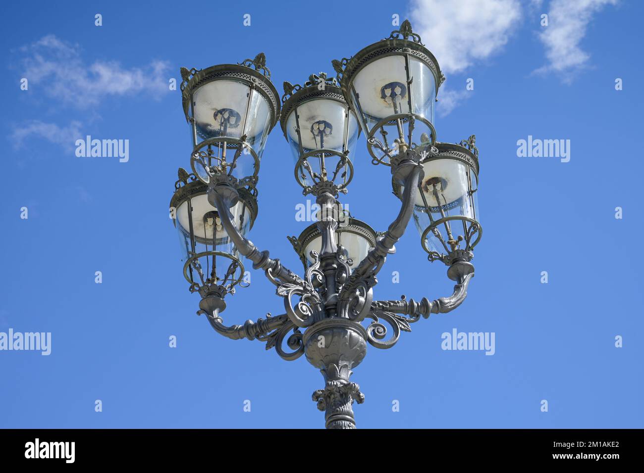 Kandelaber, Baden-Baden, Baden-Württemberg, Germania Foto Stock