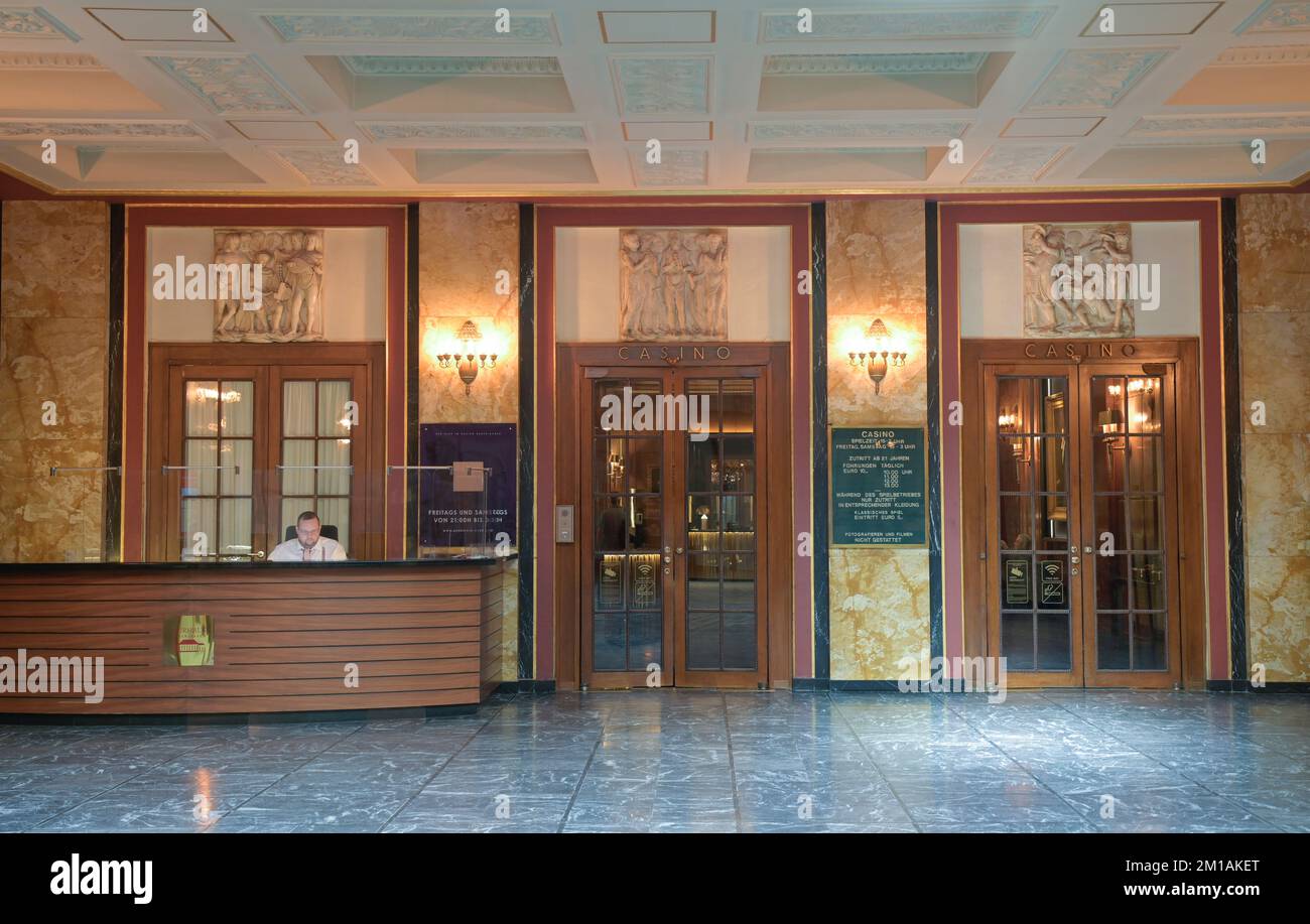 Spielcasino, Baden-Baden, Baden-Württemberg, Deutschland Foto Stock