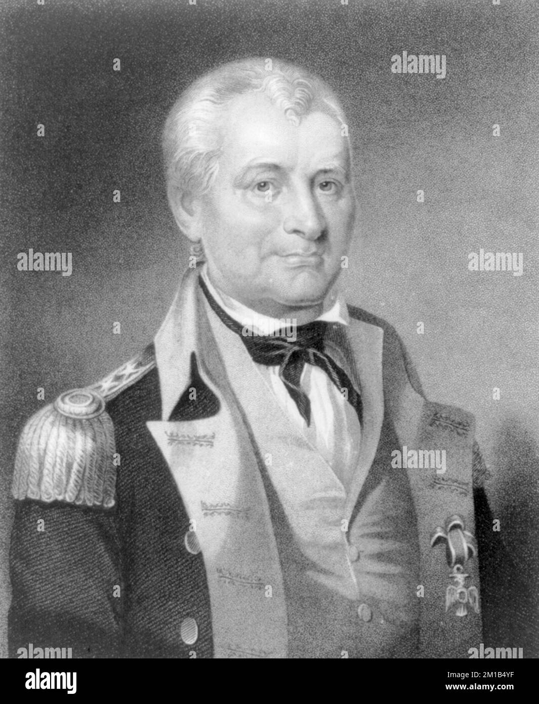 Lachlan McIntosh (1725 – 1806) leader militare e politico americano scozzese durante la Rivoluzione americana e i primi Stati Uniti. Foto Stock