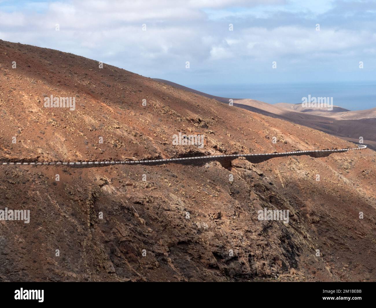 Fuerteventura - paesaggio all'interno dell'isola vicino a Betancuria Foto Stock
