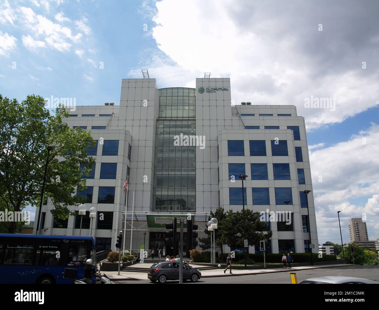 Edificio per uffici Old Mutual Health, Portland Terrace, Southampton, Hampshire, Inghilterra, REGNO UNITO Foto Stock