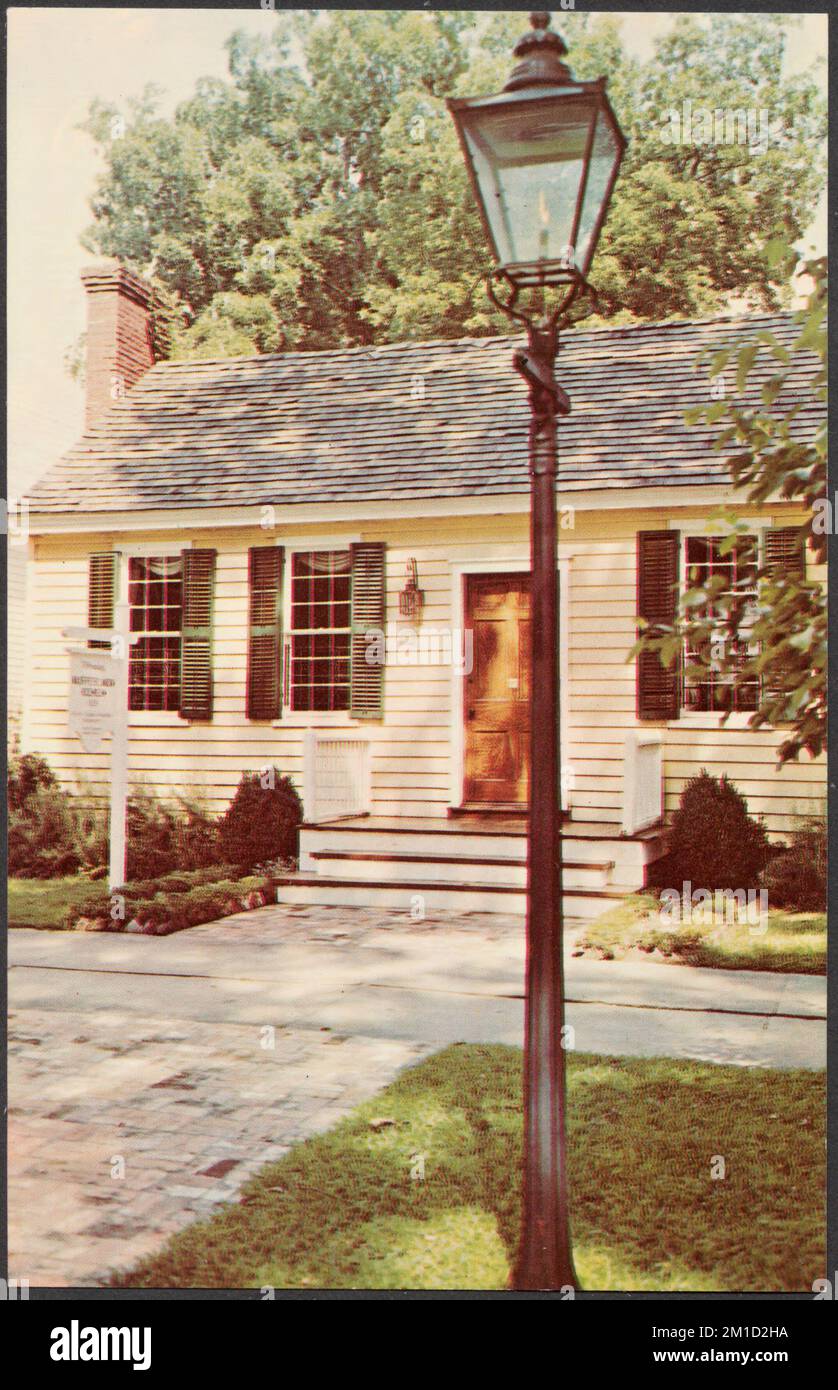 Columbus, GA. , Gallerie e musei, Case, Tichnor Brothers Collection, cartoline degli Stati Uniti Foto Stock