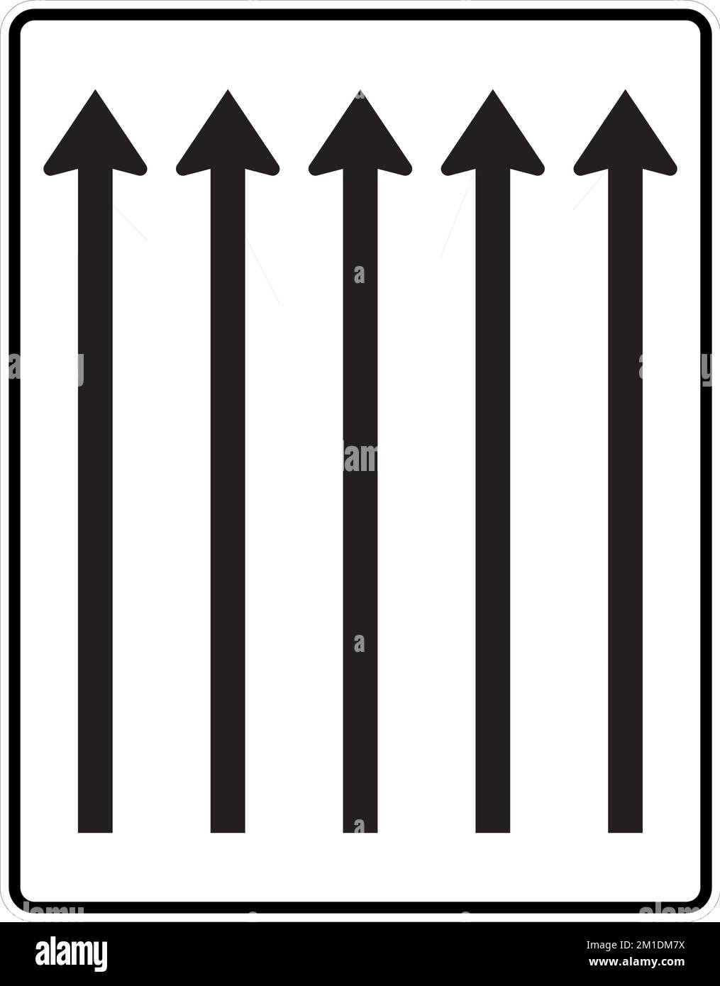 Questo segno indica la fine di una corsia. Tutto il traffico in queste corsie deve confluire nella corsia adiacente. Indicazioni stradali, indicazioni stradali Ger Illustrazione Vettoriale
