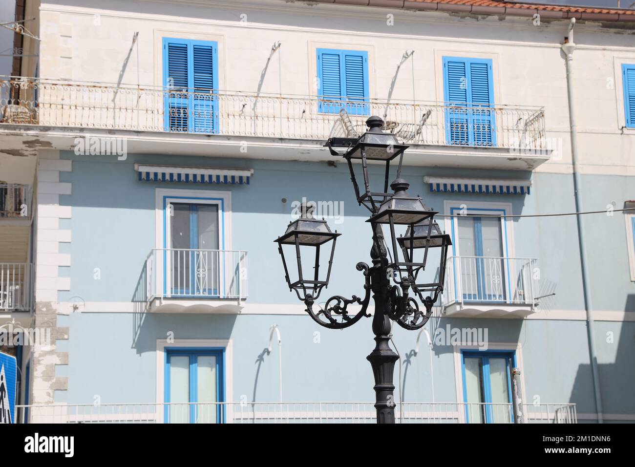 Tipica casa nel comune di minori sulla Costiera Amalfitana Foto Stock Tipica casa nel comune di minori sulla Costiera Amalfitana Foto Stock