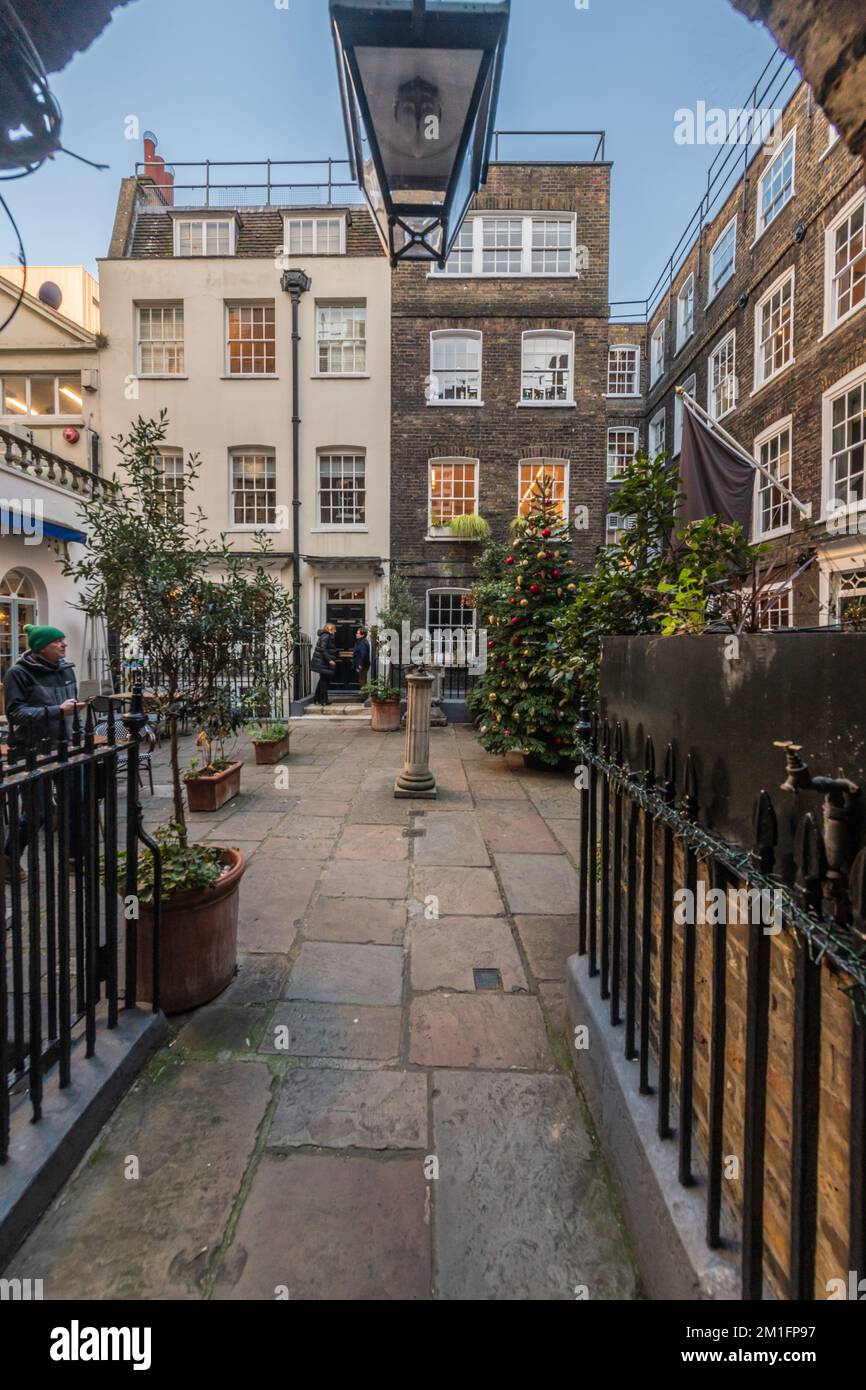 Pickering Place a St James's Mayfair, Londra, SW1. Foto Stock