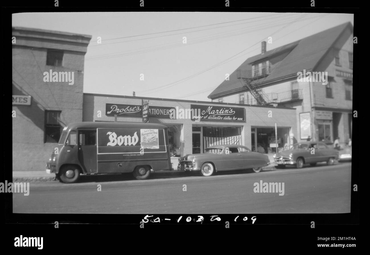 103 a 109 Chapel St, Città e paesi, negozi e negozi, automobili. Collezione edham Building Foto Stock