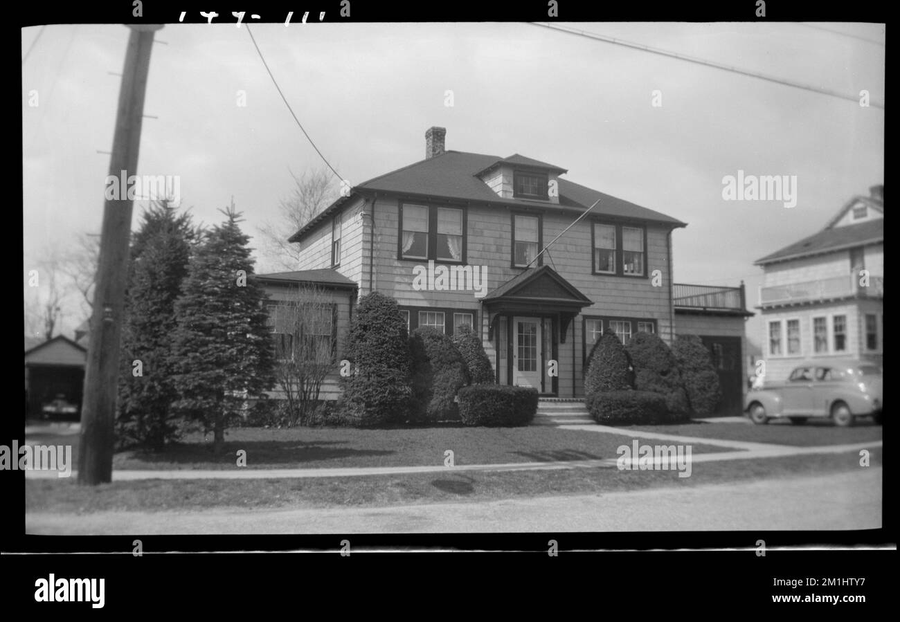 111 Hawthorn Ave, Case. Collezione edham Building Foto Stock