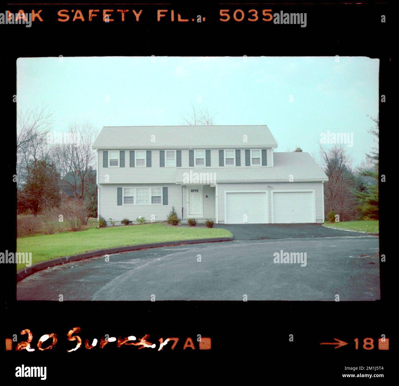 30 Surrey Lane 11-20-79, Houses. Collezione edham Building Foto Stock