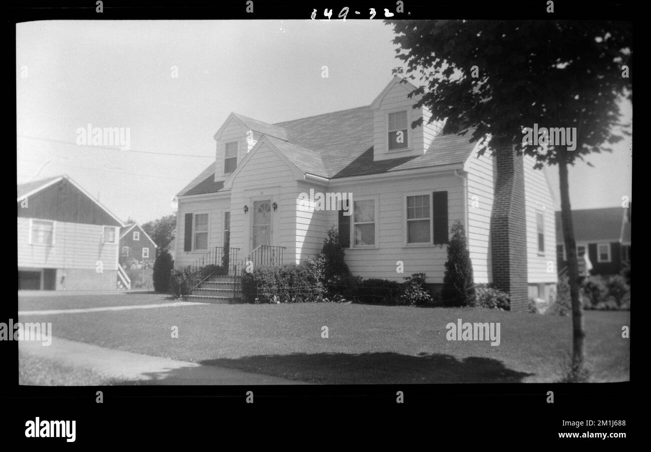 32 Hawthorn Ave, Case. Collezione edham Building Foto Stock