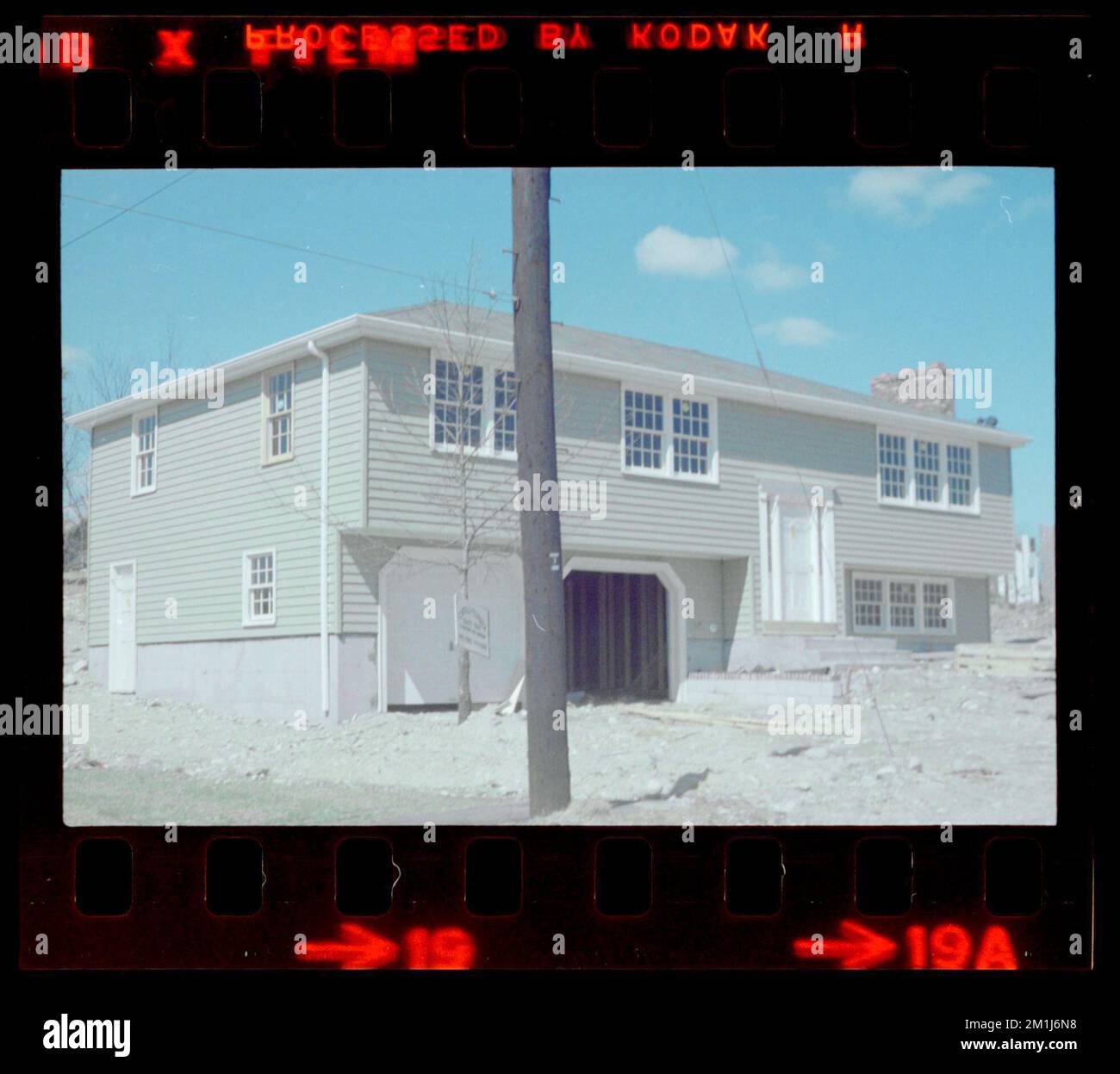 34 Cynthia Rd, Case, costruzione di edifici. Collezione edham Building Foto Stock