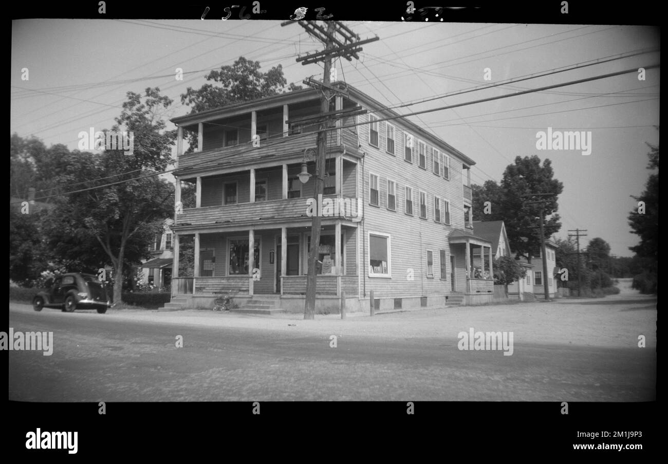 52 Highland Ave , Case di appartamenti. Collezione edham Building Foto Stock