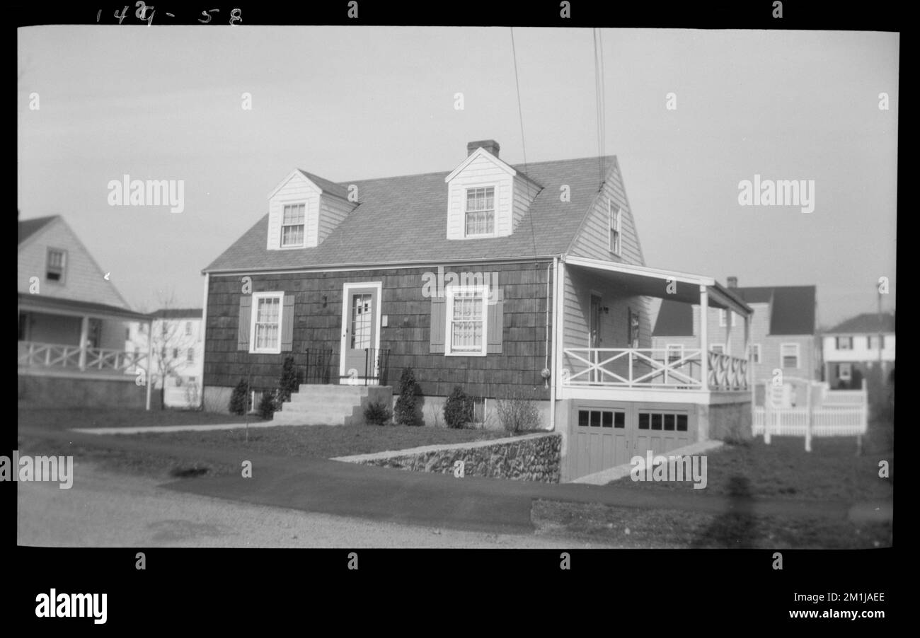 58 Hawthorn Ave, Case. Collezione edham Building Foto Stock