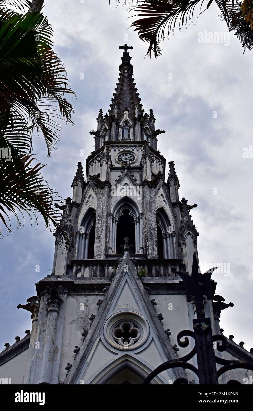 Chiesa evangelica della Confessione luterana a Petropolis, Rio de Janeiro, Brasile Foto Stock