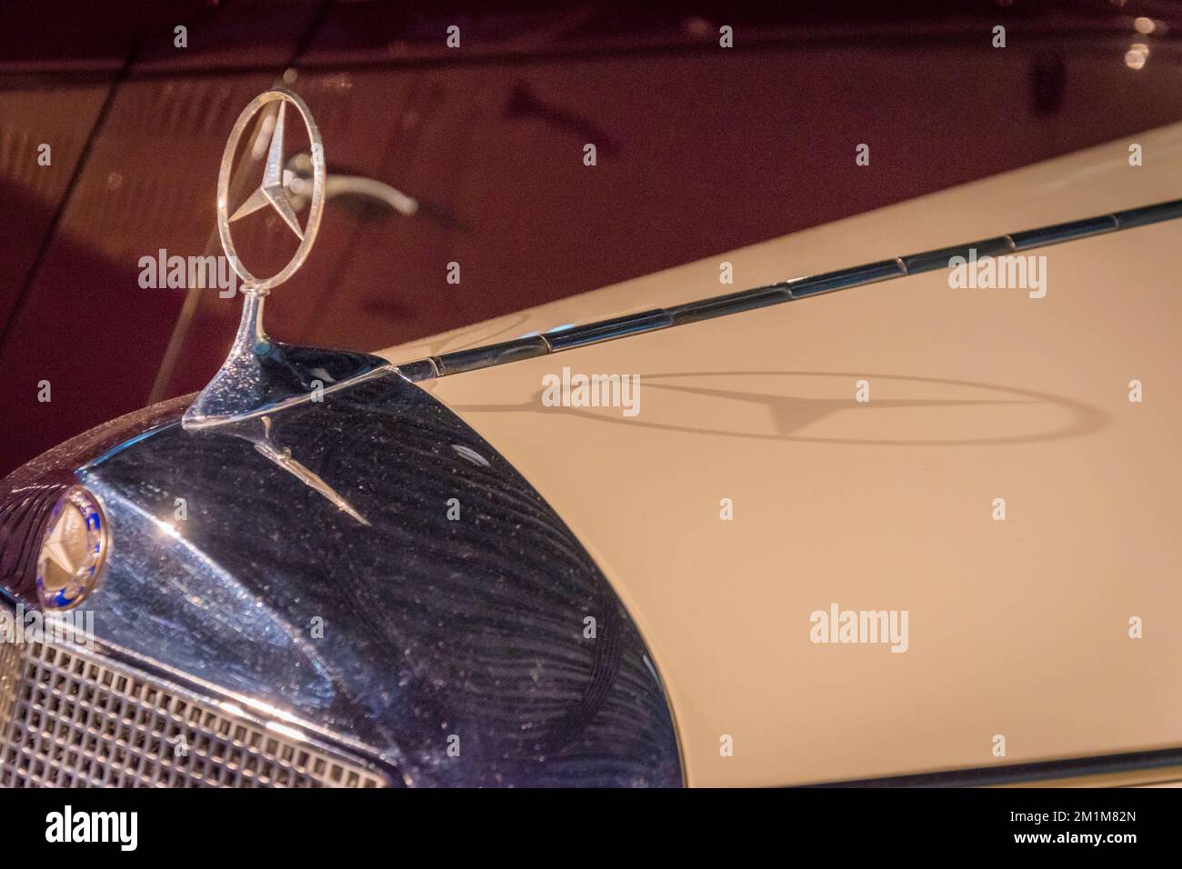 Museo automobilistico di riga Foto Stock