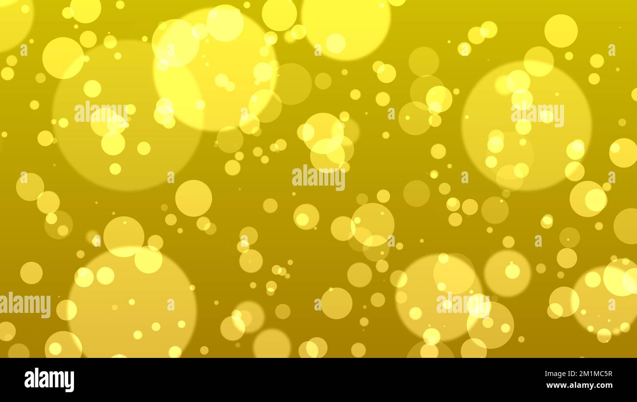 sfondo bokeh astratto, illustrazione delle particelle Foto Stock