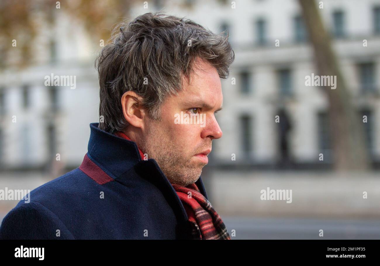 Londra, Inghilterra, Regno Unito. 13th Dec, 2022. IL Capo di Stato maggiore DEL primo Ministro britannico, Rishi Sunak, LIAM BOOTH-SMITH, si trova a Westminster. (Credit Image: © Tayfun Salci/ZUMA Press Wire) Foto Stock