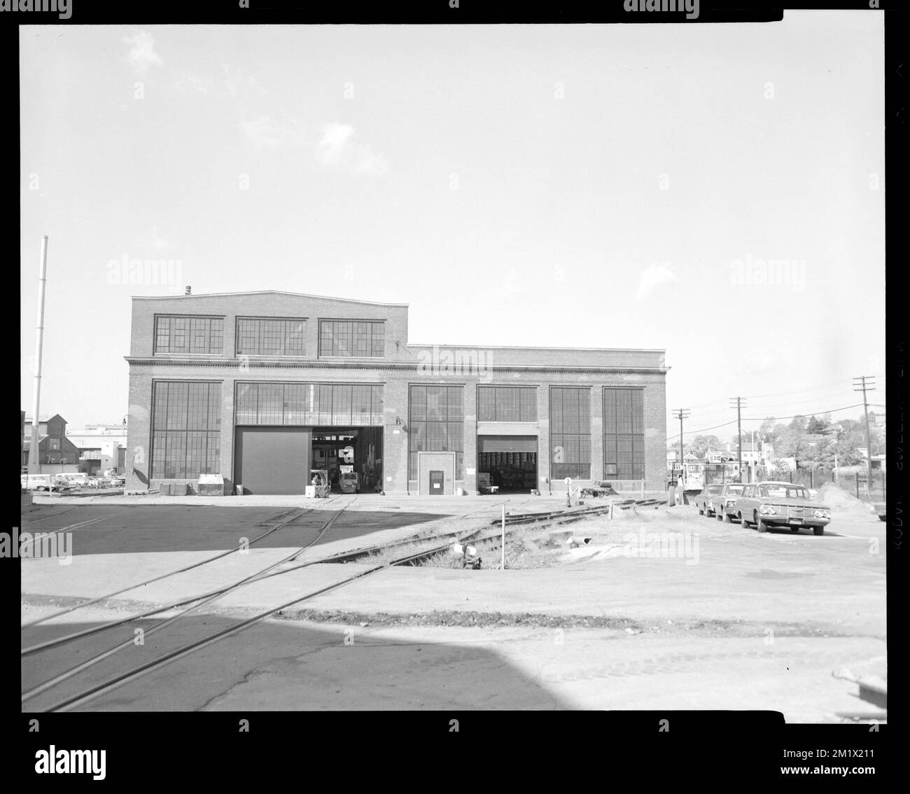 Bldg. 311 , Armerie, edifici, Watertown Arsenal Mass.. Record degli Stati Uniti Esercito operativo Foto Stock