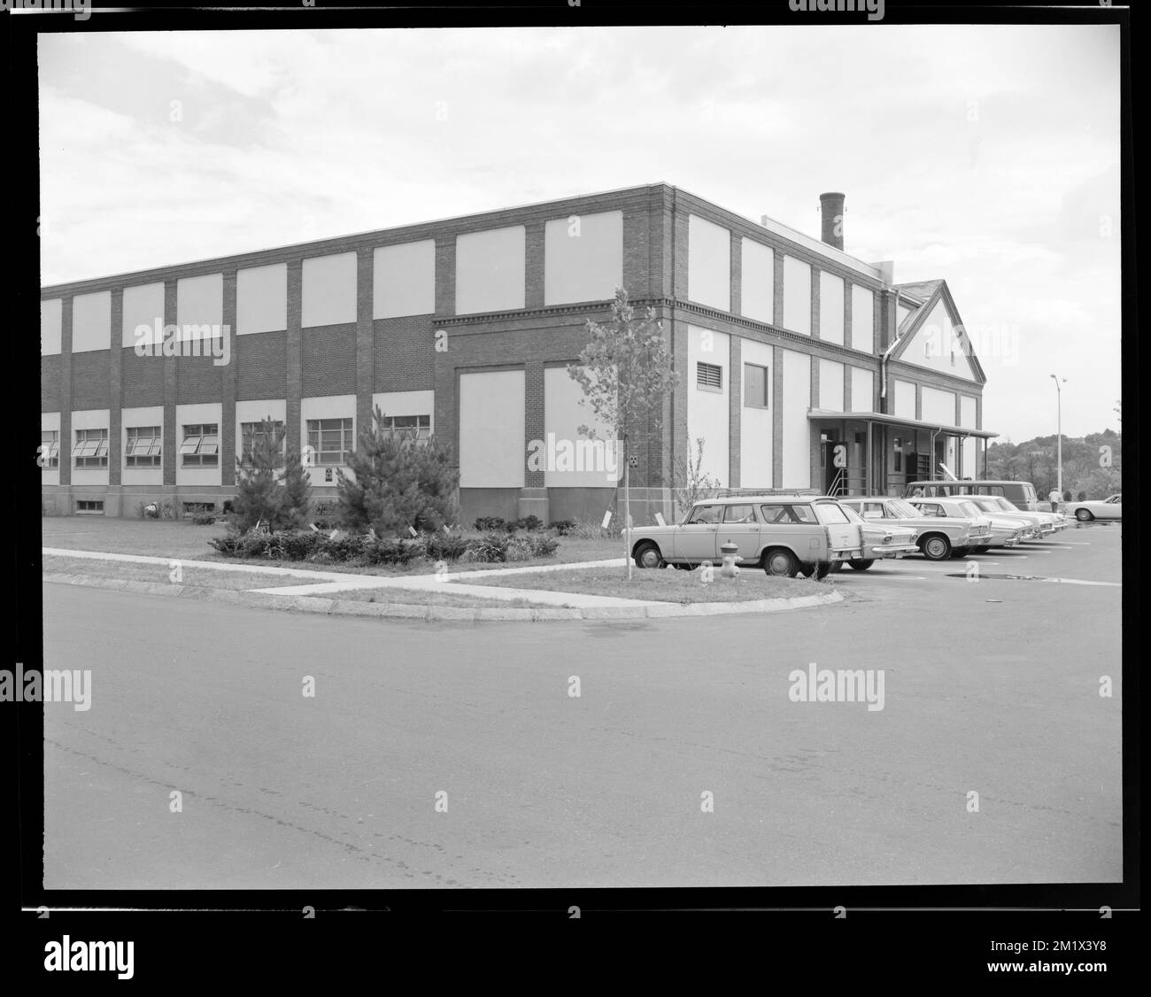 Bldg. 36 , Armerie, edifici, Watertown Arsenal Mass.. Record degli Stati Uniti Esercito operativo Foto Stock