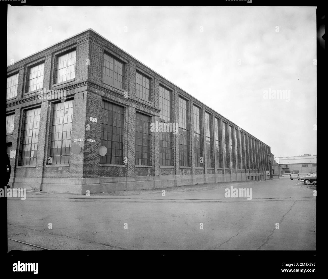 Bldg 36 , Armerie, edifici, Watertown Arsenal Mass.. Record degli Stati Uniti Esercito operativo Foto Stock