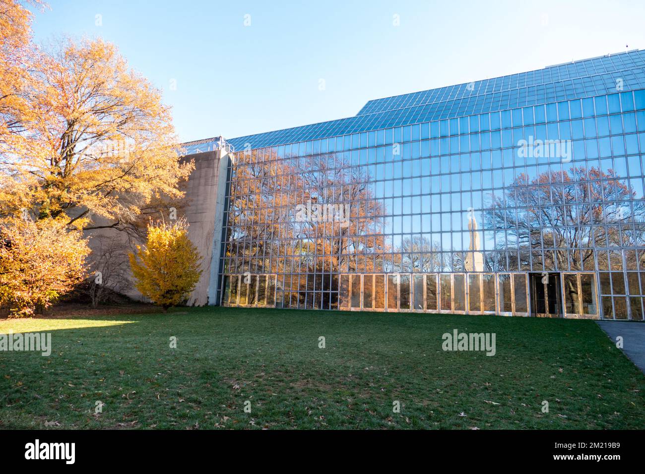 Splendido paesaggio nel Central Park, Manhattan, New York. Foto Stock