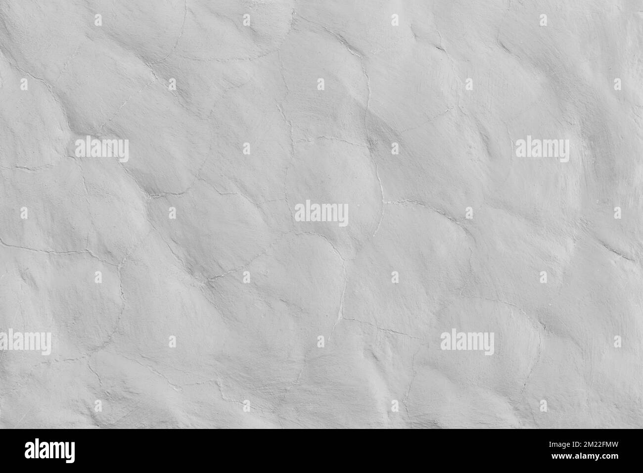 Vernice bianca grigio chiaro sulla superficie di pietra parete texture sfondo astratto. Foto Stock