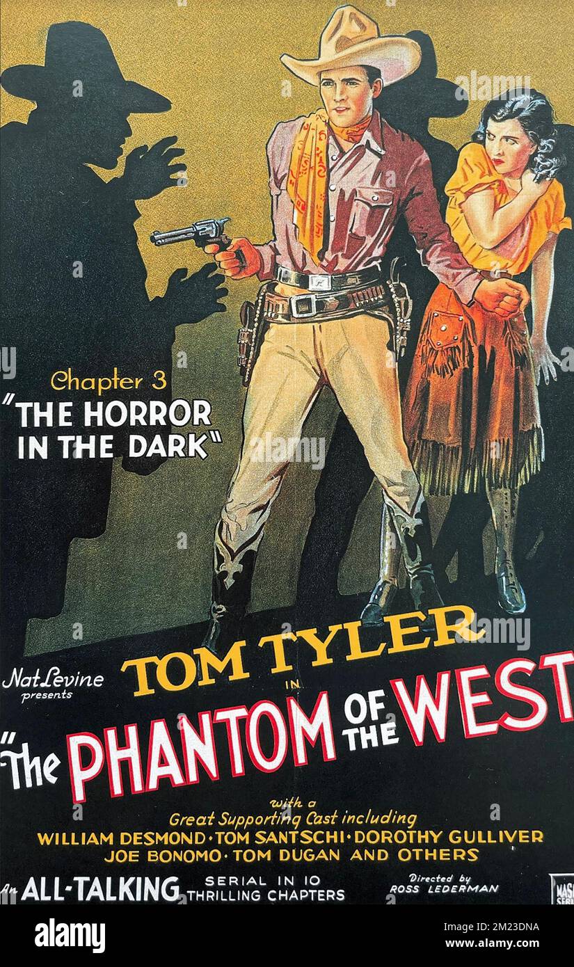 IL FANTASMA DELLA serie di film WEST 1931 con Tom Tyler Foto Stock
