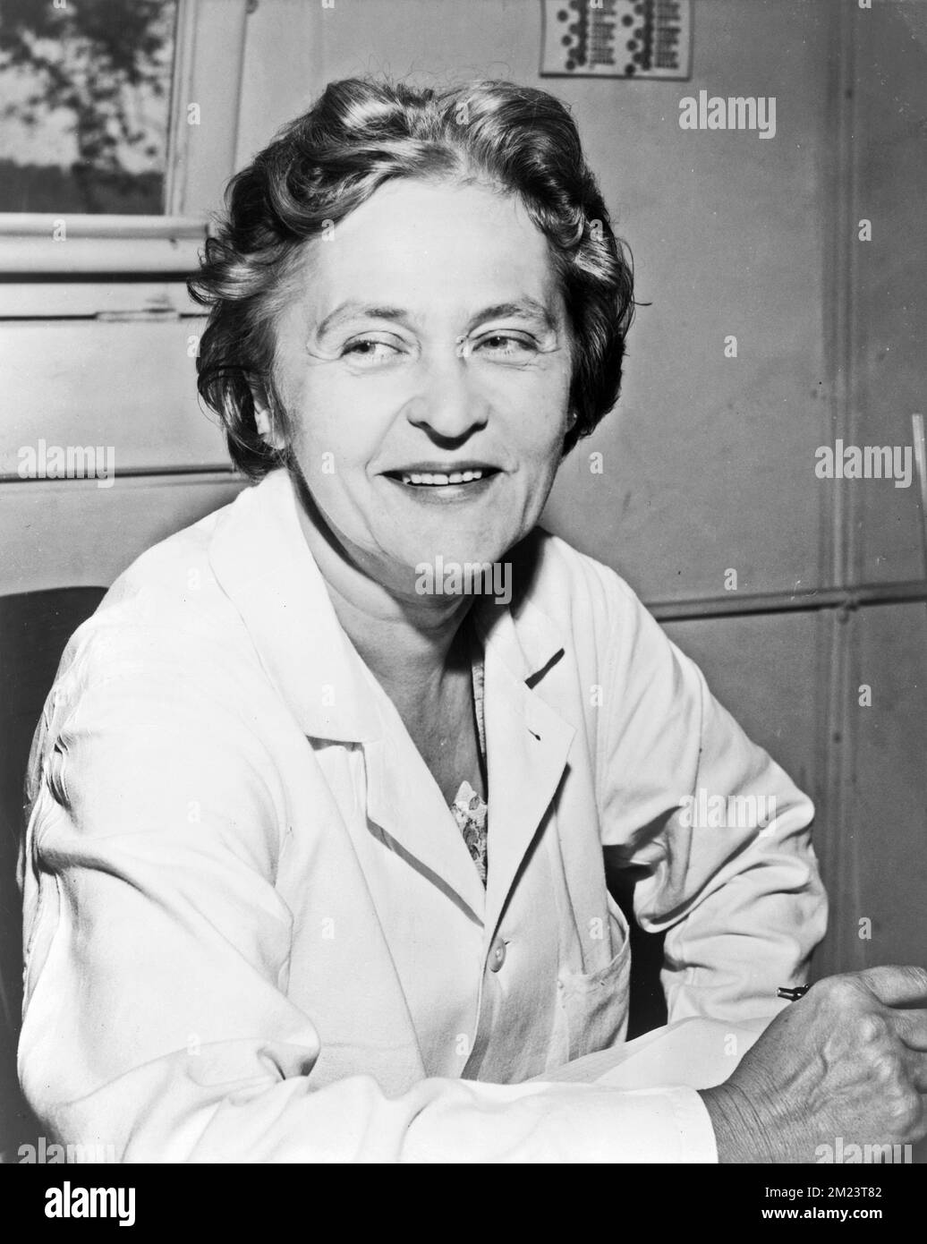 Mária Telkes (1900 – 1995) biofisico e inventore ungherese-americano Foto Stock