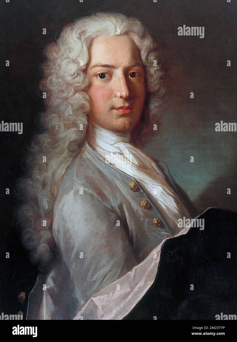 Daniel Bernoulli (1700 – 1782) matematico e fisico svizzero Foto Stock