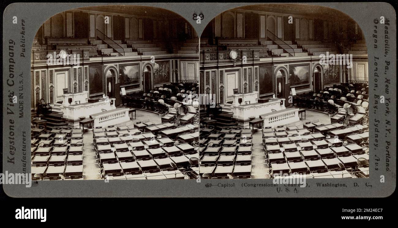 Campidoglio, Camera del Congresso, Washington, D.C. , Interni, organi legislativi, Campidoglio degli Stati Uniti Washington, D.C. Foto Stock
