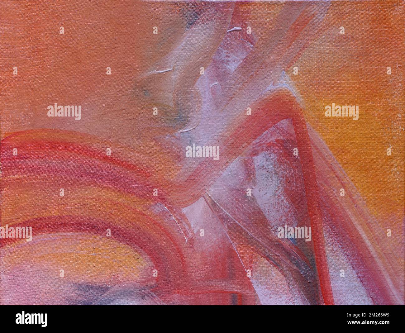 Dettagli tratti da un'opera d'arte personale che meditano astrattamente sull'indifferenza, mantenendo esteticamente un pallet pastello. Foto Stock