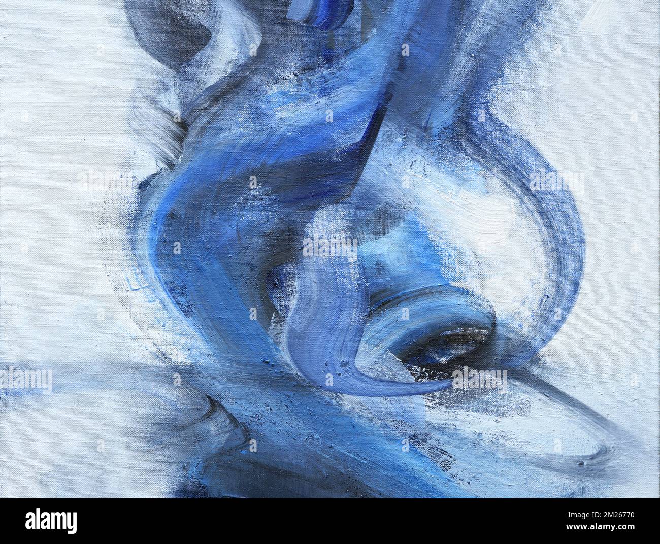 Dettagli tratti da un'opera personale, che contempla la possibilità di suggerire una scultura astratta, per poi scoprire un profilo alieno molto lunatico nell'ozio. Foto Stock