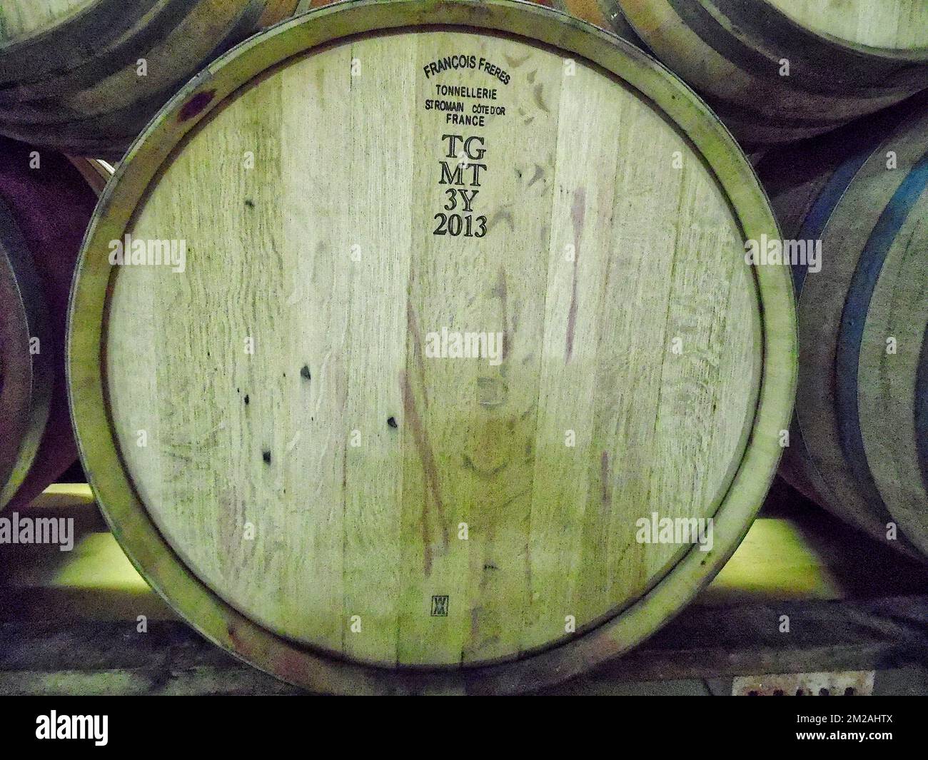 Barrique | Tonneau de vin 31/07/2017 Foto Stock
