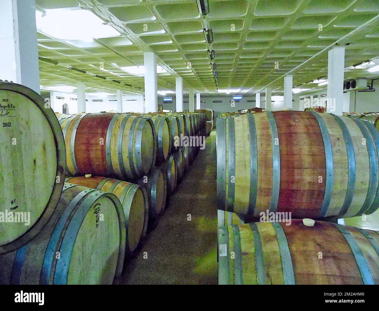 Barrique | Tonneau de vin 31/07/2017 Foto Stock