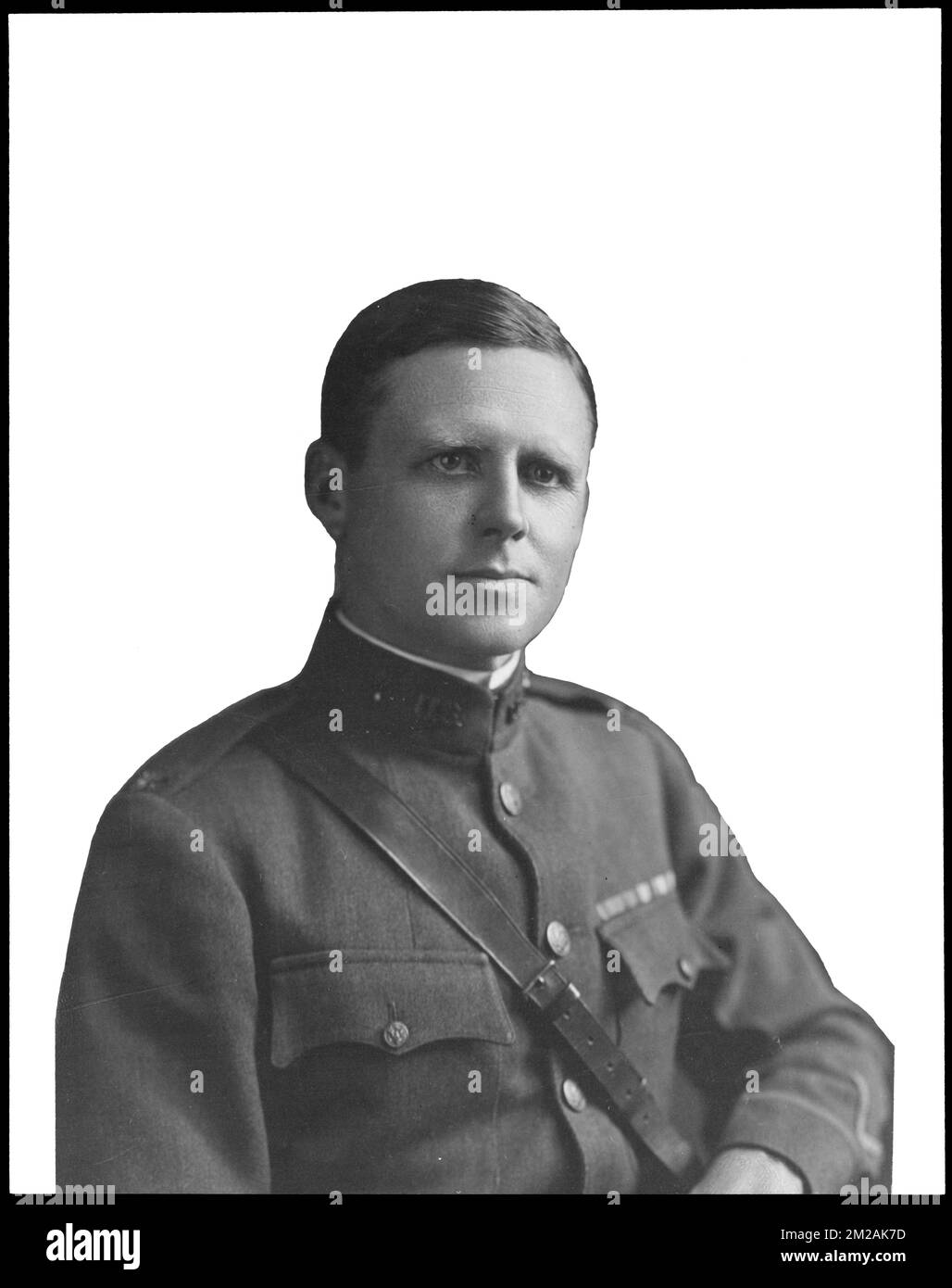 Col. Charles M. Wesson , ufficiali militari. Record degli Stati Uniti Esercito operativo Foto Stock