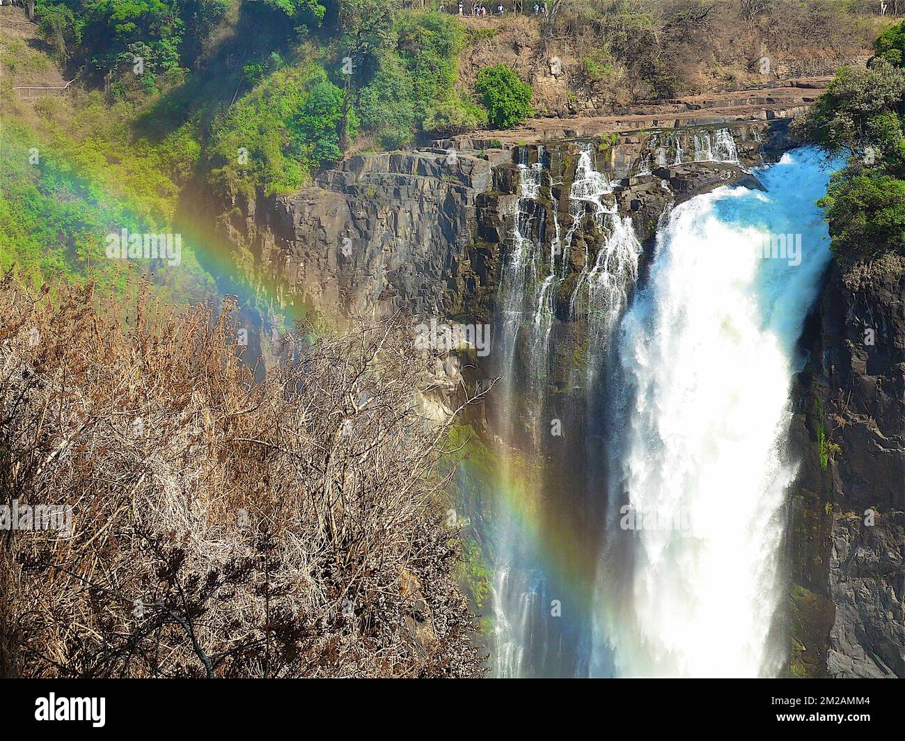 Victoria Falls | Chutes Victoria 09/08/2017 Foto Stock