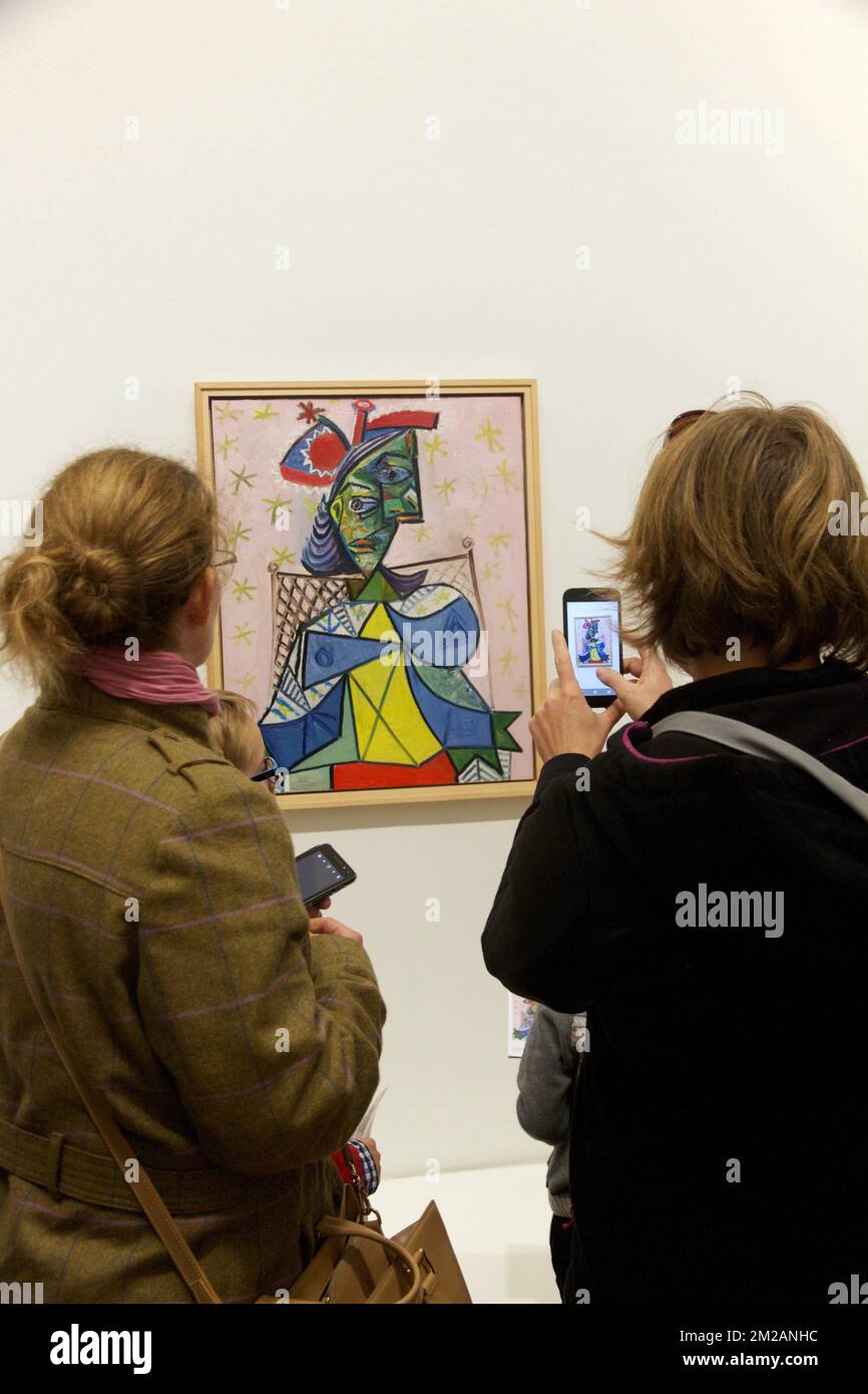 Esposizione di Picasso | esposizione de l'artiste Picasso 31/10/2017 Foto Stock