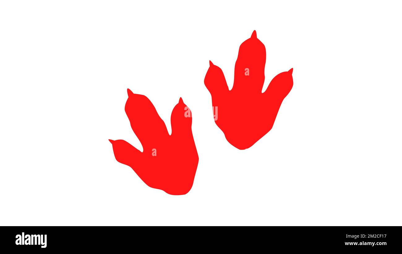 Illustrazione carina del dinosauro. Animale giurassico Foto Stock