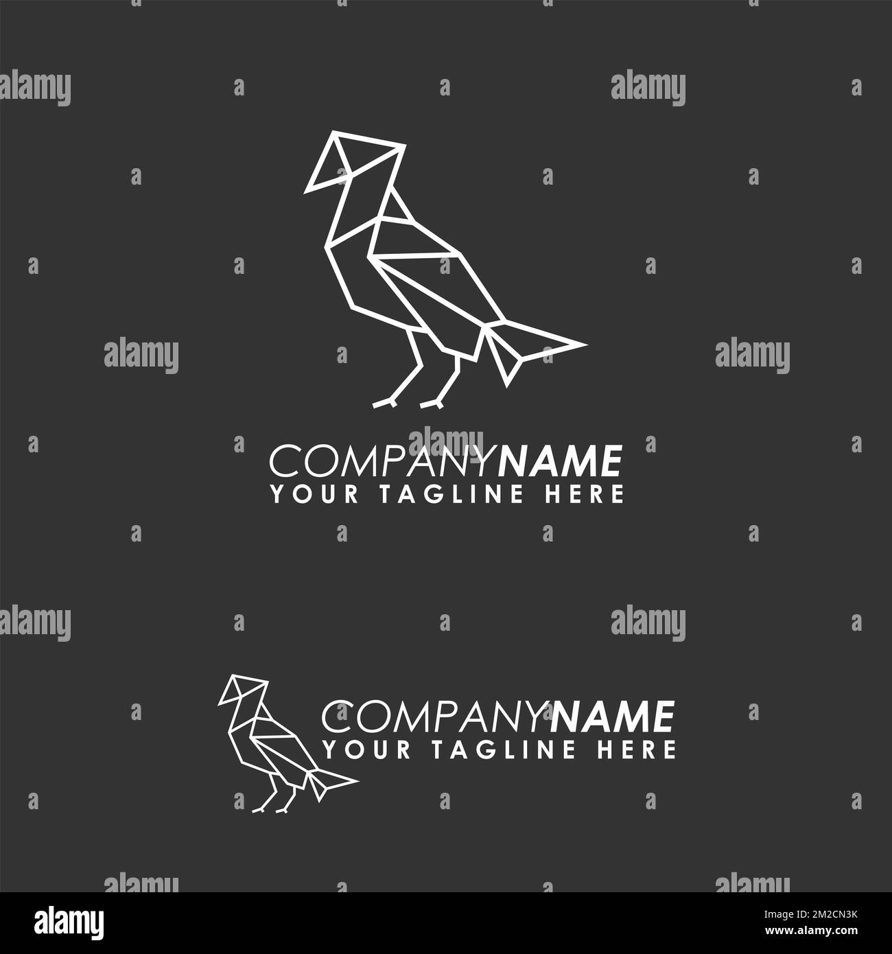 semplice e unico uccello in linea immagine grafica icona logo design astratto concetto stock vettoriale. Può essere utilizzato come simbolo relativo all'animale o all'arte Illustrazione Vettoriale