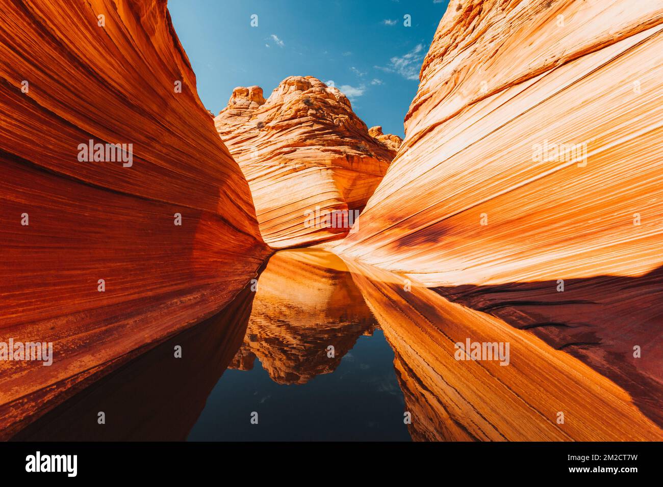 The Wave, Arizona, Vermillion Cliffs, Paria Canyon Foto Stock