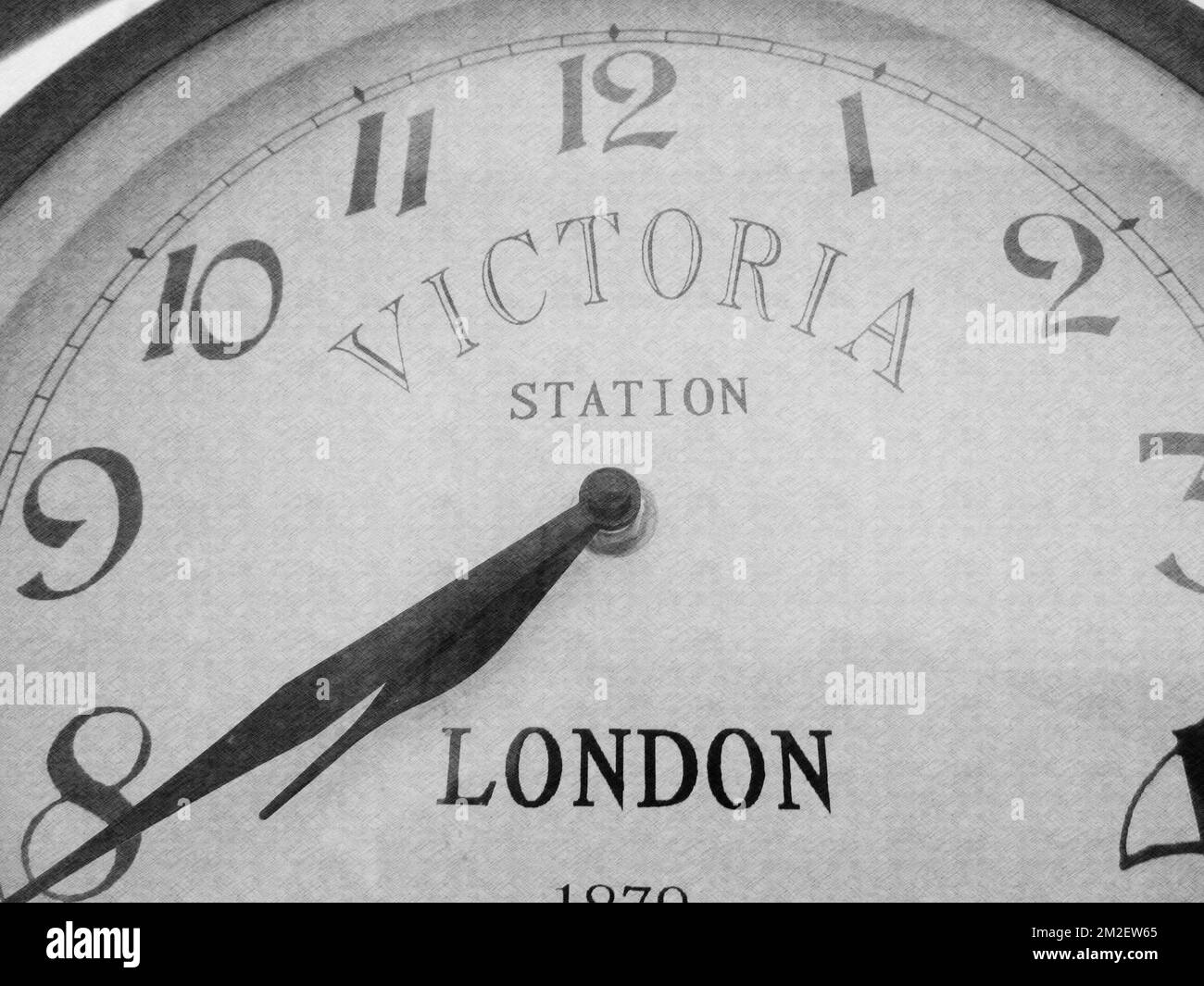 Orologio di Londra | Horloge Londres 29/04/2018 Foto Stock