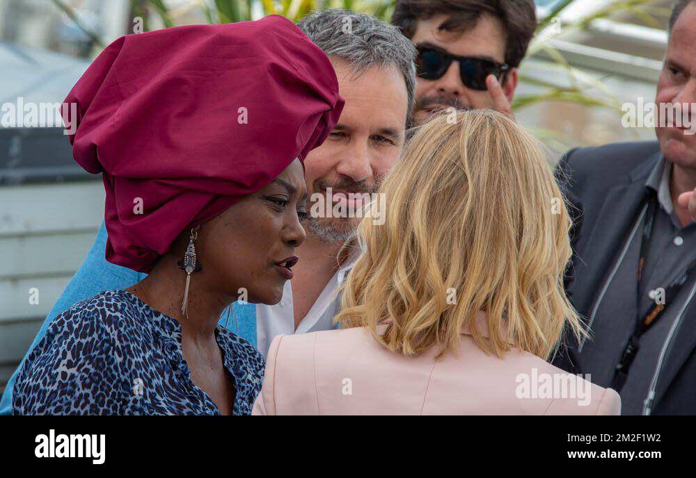 Photocall della giuria del 71 ° Festival de Cannes.Cate BLANCHETT membro della giuria Khadja Nin | Photocall du Jury du 71 eme Festival de Cannes Cate BLANCHETT presidente du Jury et Khadja Nin. 08/05/2018 Foto Stock