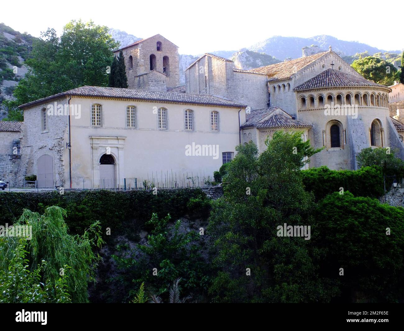 St guilhem le désert | St guilhem le désert (34) hérault Abbaye abbatiale 13/05/2018 Foto Stock