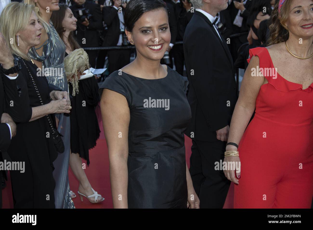 Najat Vallaud-Belkacem partecipa alla cerimonia di chiusura e alla proiezione di 'l'uomo che ha ucciso Don Quixote' durante il 71st° Festival del Cinema di Cannes al Palais des Festivals | Najat Vallaud-Belkacem assiste à la cérémonie de clôture et à la proiezione de ' l'homme qui a tué Don Quichotte ' lors du 71e Festival de Cannes au Palais des Festivals. 19/05/2018 Foto Stock