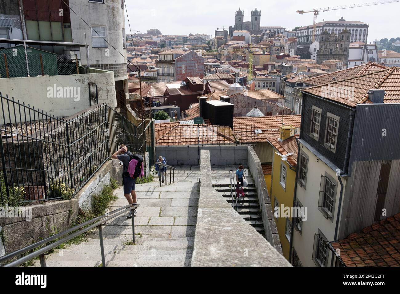 La bella città di Porto. | la ville de Porto Foto: JMQuinet/Reporters 12/06/2018 Foto Stock