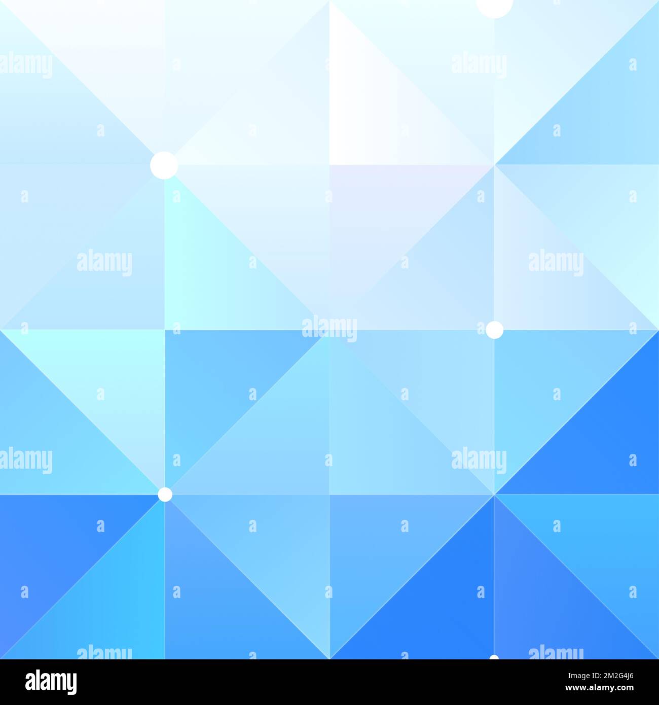 Disegno astratto a mosaico multicolore con sfumatura di colore, realizzato in triangoli blu. Sfondo triangolare geometrico a fotogramma intero. Spazio di copia. Foto Stock