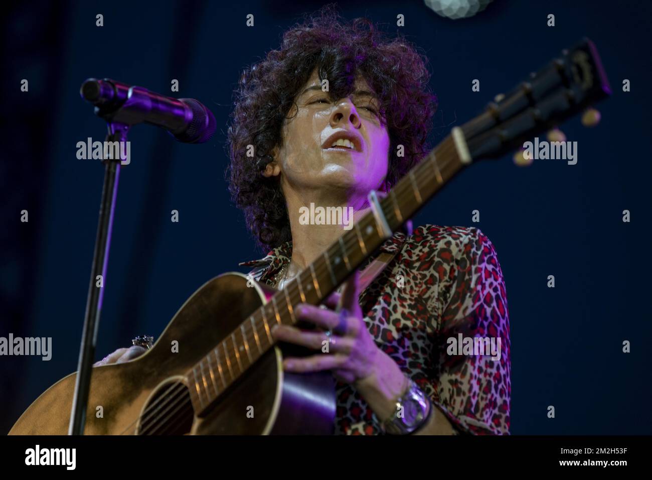 LP (Laura Pergolizzi ) in concerto al Nice Jazz Festival. | LP (Laura Pergolizzi ) en concerto au Nice Jazz Festival. 21/07/2018 Foto Stock