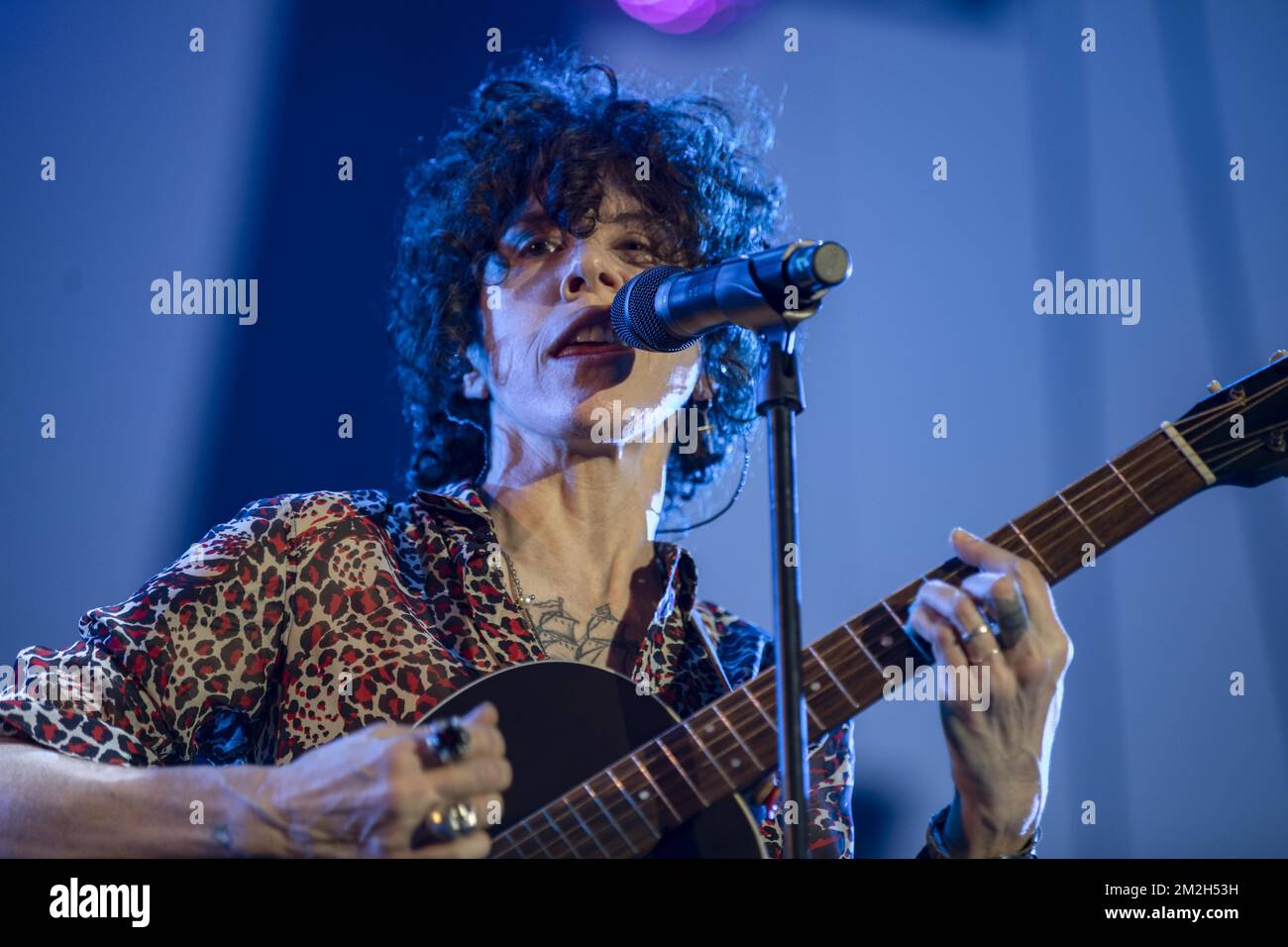 LP (Laura Pergolizzi ) in concerto al Nice Jazz Festival. | LP (Laura Pergolizzi ) en concerto au Nice Jazz Festival. 21/07/2018 Foto Stock